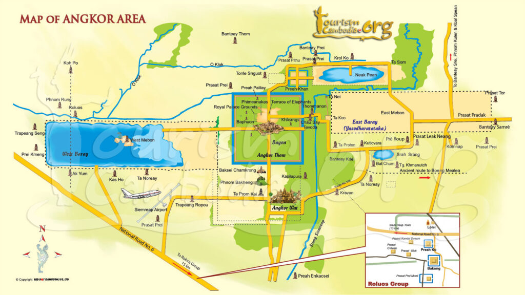 angkor map