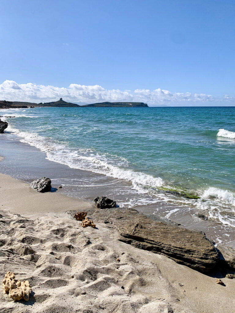 Best 10 Beaches in Crete, Greece Waves rolling onto the sand at Falassarna Beach, Crete