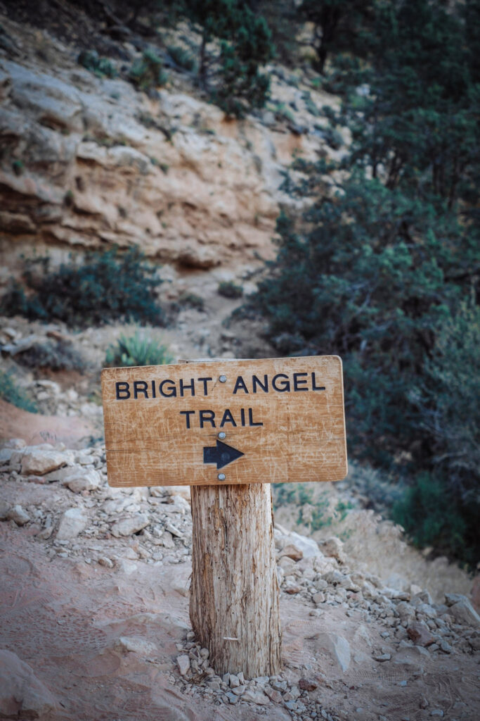 Grand Canyon South Rim Guide bright angel trail
