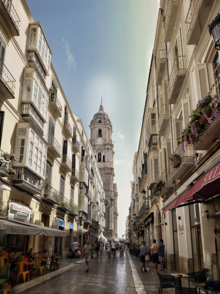 malaga historic centre