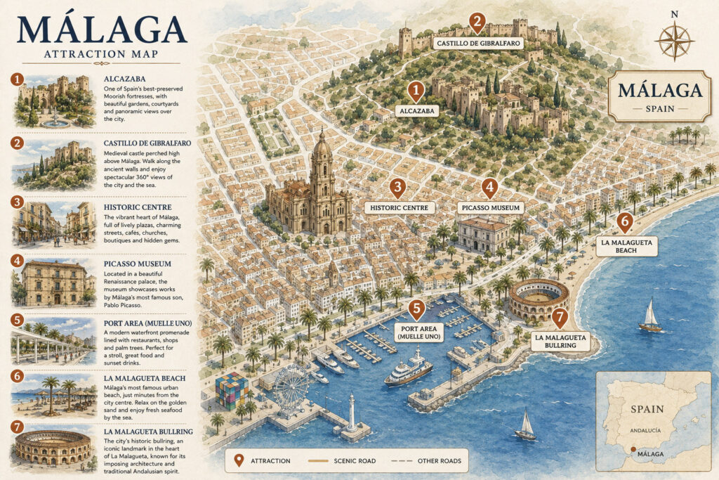 map malaga