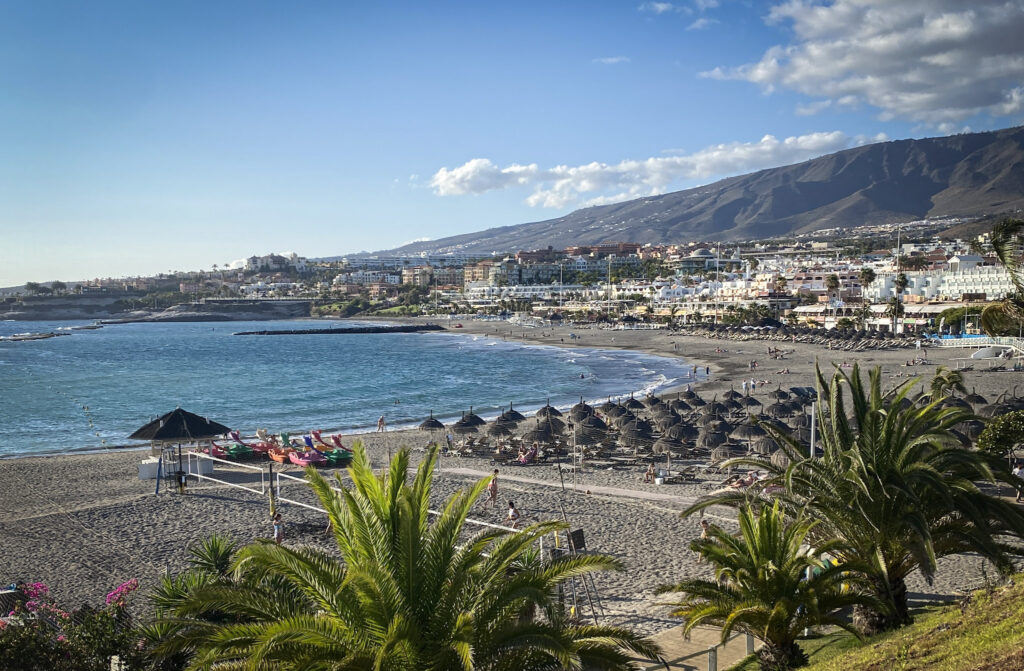Top 10 Things to Do in Tenerife Beach and coastline view in Costa Adeje, Tenerife