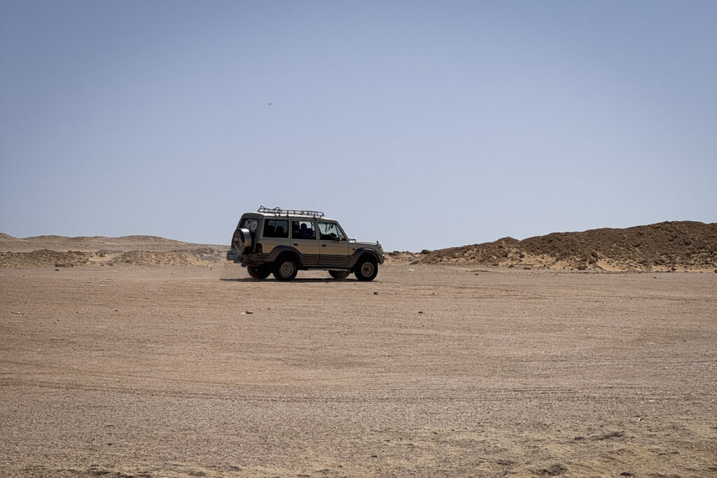 3 Days in Cairo, Egypt Dune bashing and exploring the remote corners of the Fayoum desert in a rugged 4x4 safari vehicle in Egypt